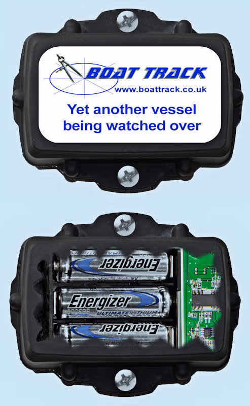 Long life Battery Powered Boat's GPS Tracker