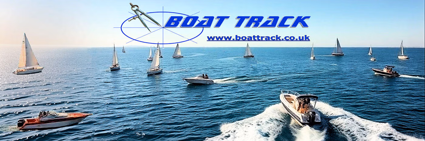Start of the The main web page for Boat Track and its Tracking Products