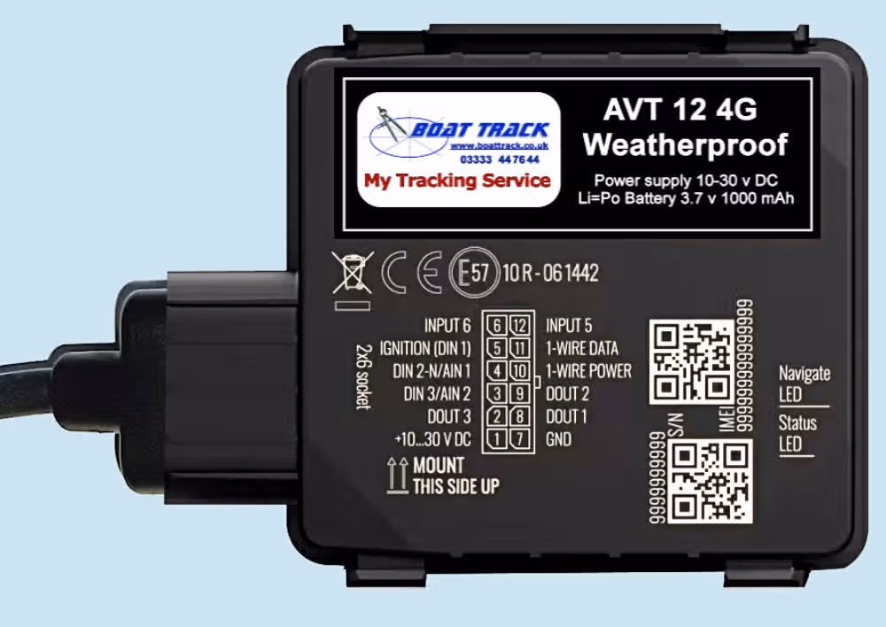 Semi-Pro Weatherproof Tracker with internal battery backup