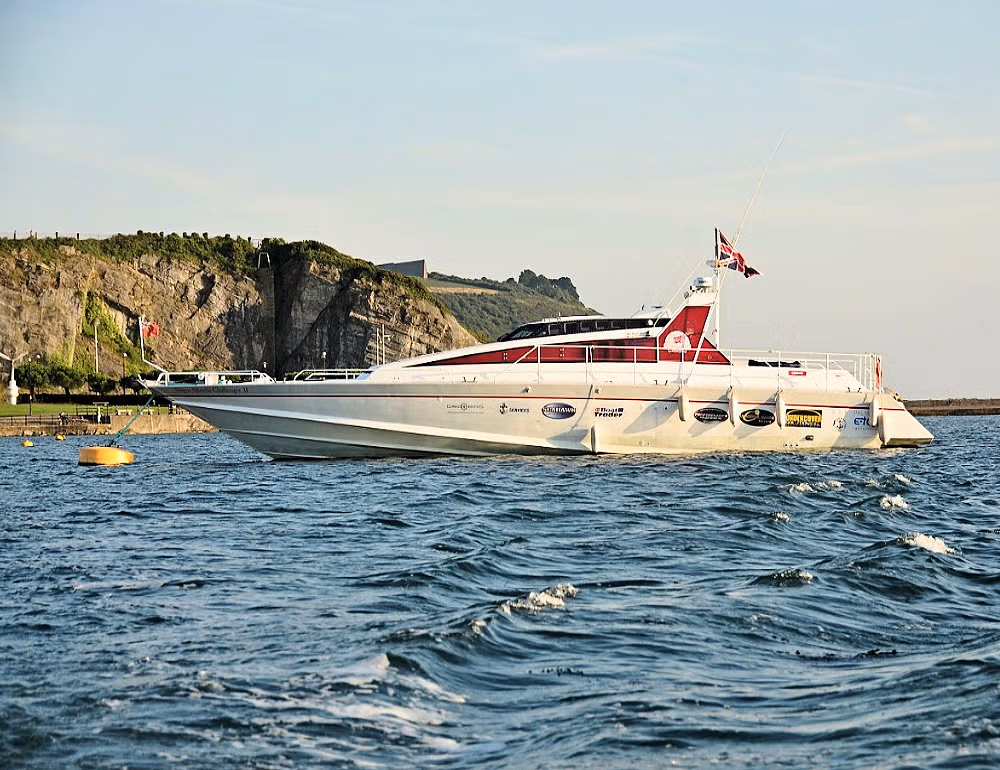 Virgin Atlantic Challenger II once fitted with Boat Track's GPS tracking
