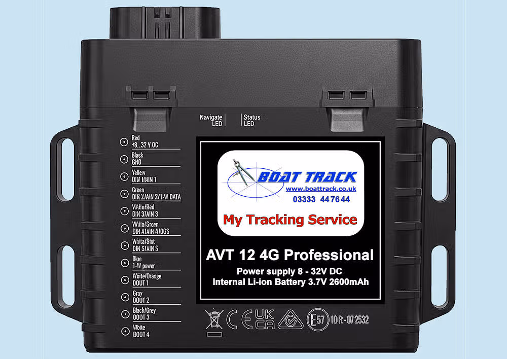 Professional Weatherproof Tracker with internal battery backup